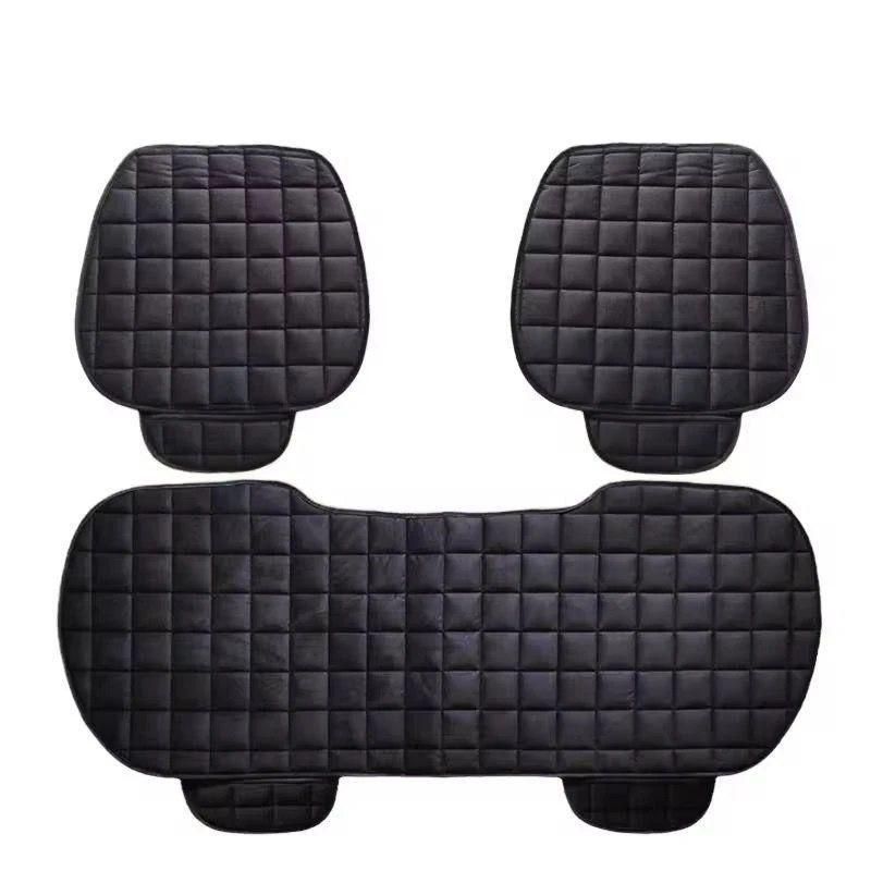 Universal All-Season Car Cushion Cover Set of 3 (Assorted Color)
