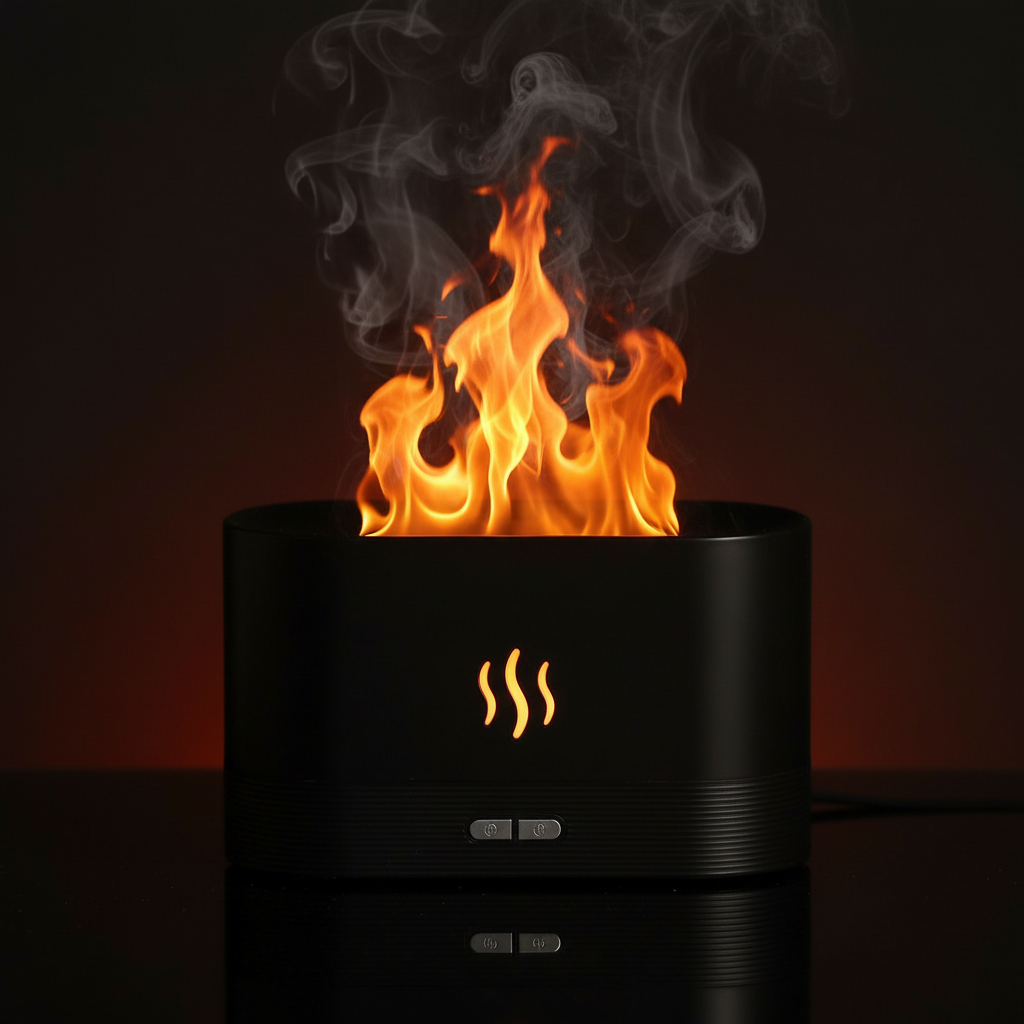 Flame Aroma Diffuser single orange flame